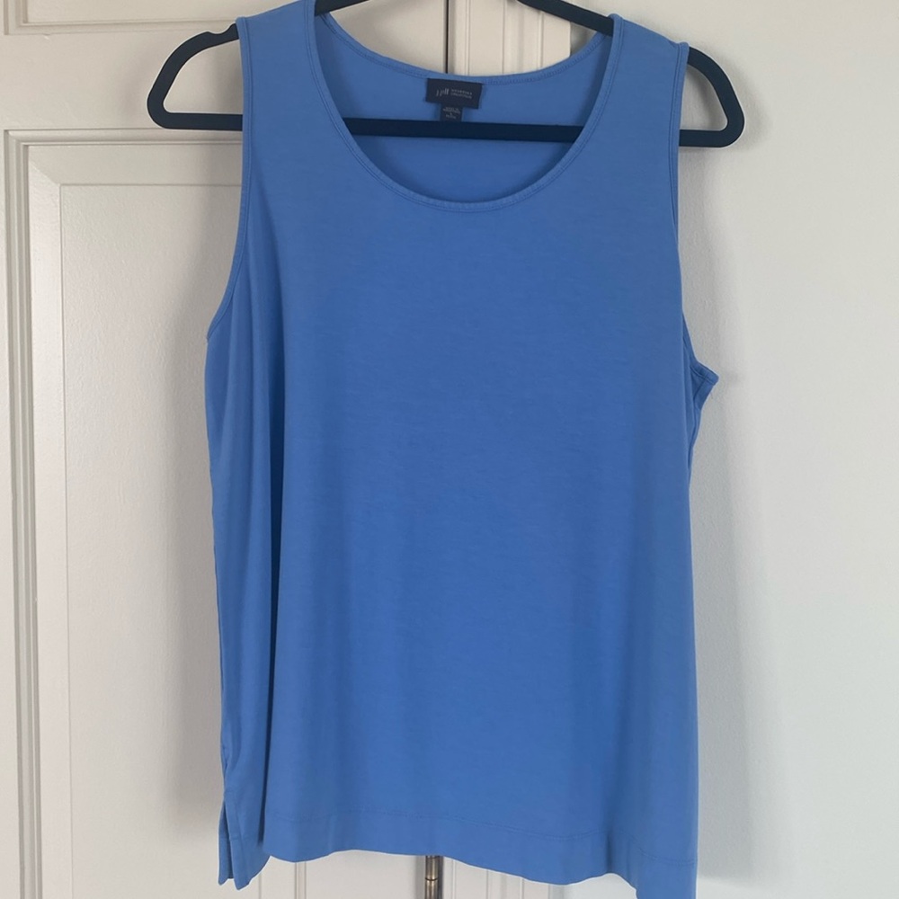 Wearever Easy A-Line Tank Petite L Blue